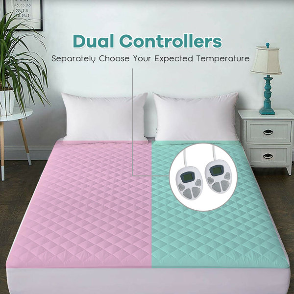 Alwyn Home Heated Electric Mattress Pad & Reviews Wayfair